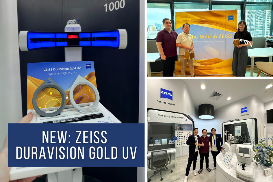Official Launch ZEISS DuraVision Gold UV Coating Now Available Official Launch ZEISS DuraVision Gold UV Coating Now Available