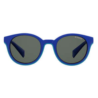 Polaroid Kids Sunglasses (PLD 8036/S) in Dark Blue with Stars - Raylite Optical Store