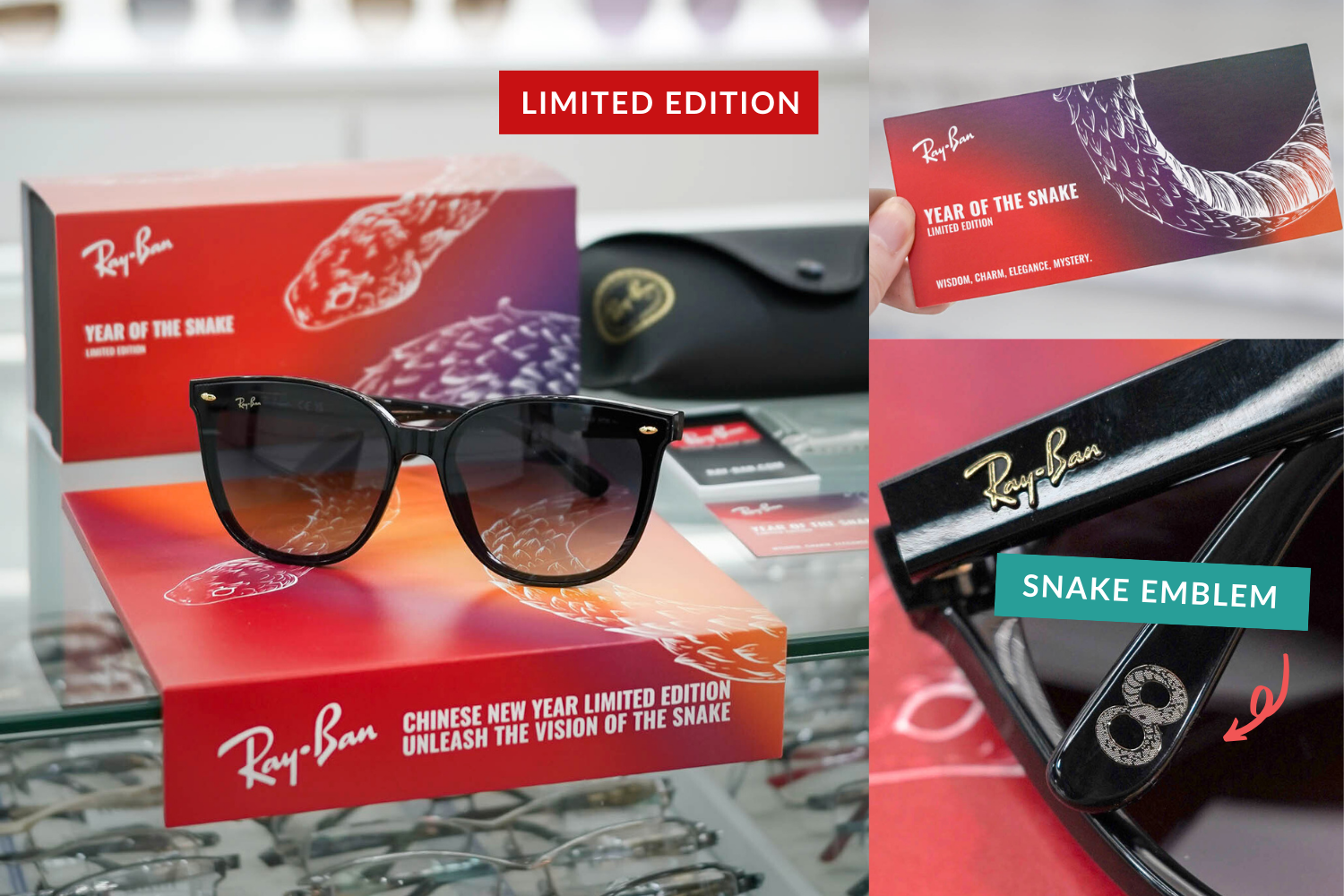 Ray-Ban Year of the Snake 限定品 Ray Ban Limited Edition 🐍 Ray Ban Year Of The Snake Limited