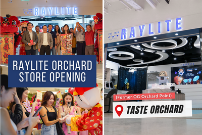 [New Outlet] Raylite's Grand Opening at Taste Orchard (Former OG Orchard Point)