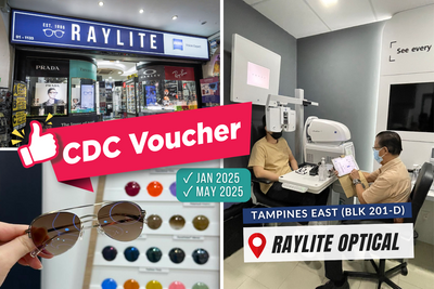 How to Use Your 2025 CDC Vouchers at Raylite Optical Tampines – Full List!