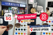 Image 23: Use Your SG60, CDC & Child LifeSG Vouchers at Raylite Optical Tampines