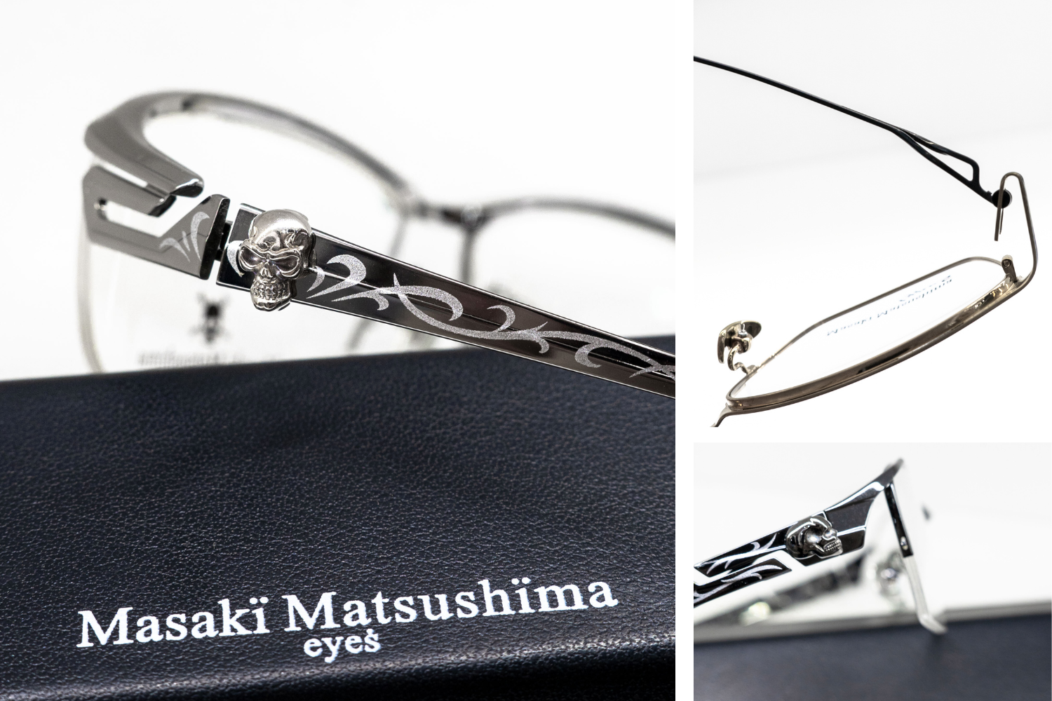 Masaki Matsushima Eyewear at Raylite Optical Singapore | Skull