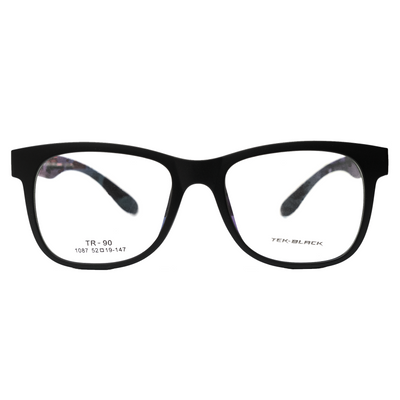 Black Eyeglasses (1087) by Tek-Black - Raylite Optical Store