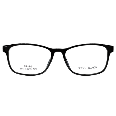 Black Eyeglasses (1117) by Tek-Black - Raylite Optical Store