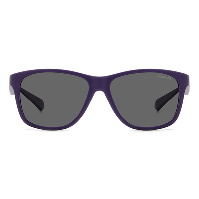 Polaroid Kids Sunglasses (PLD 8052/S) in Matte Purple - Raylite Optical Store
