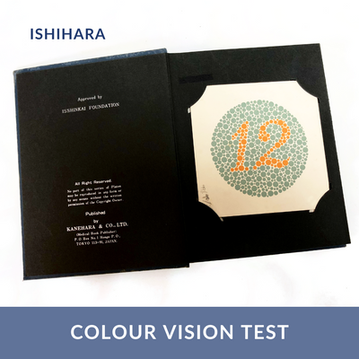 Colour Vision Test (Ishihara) - For Polytechnic / Job Applications - Raylite Optical Store