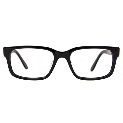 Black Eyeglasses (O-1091) by Mr Black - Raylite Optical Store