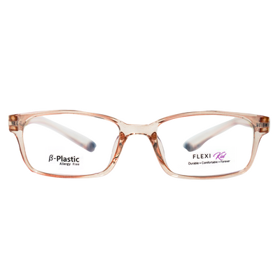 Flexi Kids Eyeglasses F12 (Clear Light Pink) - Raylite Optical Store