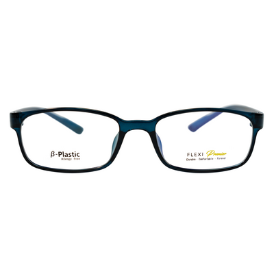 Flexi Eyeglasses F6 (Shiny Dark Blue) - Raylite Optical Store