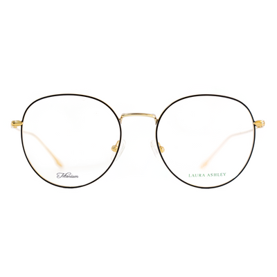 Laura Ashley Titanium Eyeglasses in Black (LA-17-680) - Raylite Optical Store