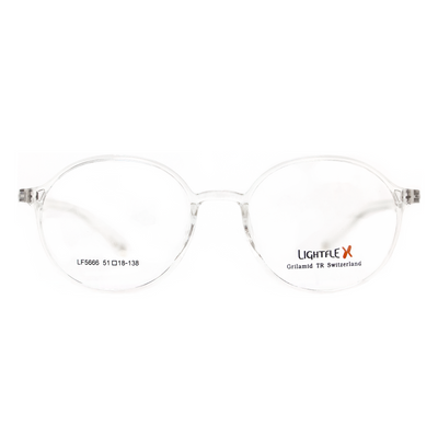 Lightflex Eyeglasses LF5666 (Clear) - Raylite Optical Store