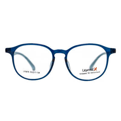 Lightflex Eyeglasses LF5676 (Dark Blue) - Raylite Optical Store