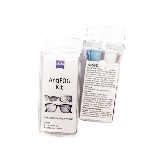 [New] ZEISS AntiFOG Kit (15ml Spray + Cloth) - Raylite Optical Store