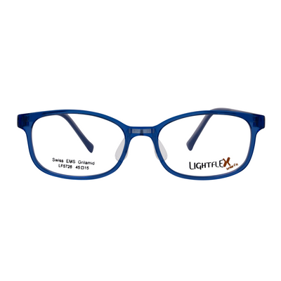 Lightflex Kids Eyeglasses LF5726 (Clear Dark Blue) - Raylite Optical Store