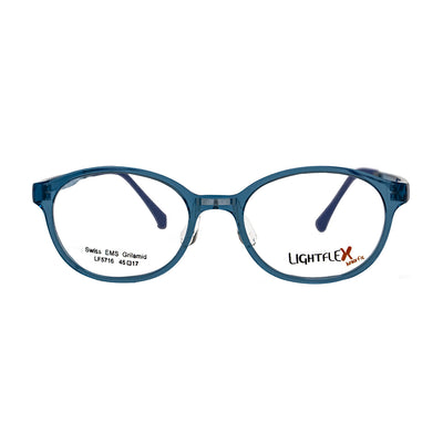 Lightflex Kids Eyeglasses LF5716 (Clear Blue) - Raylite Optical Store