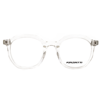 Oblique Eyeglasses Clear (8536) by KAZATTI - Raylite Optical Store