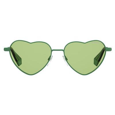 Polaroid Heart Sunglasses (PLD 6124/S) in Green - Raylite Optical Store