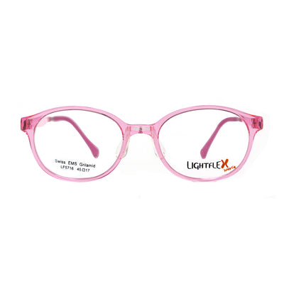 Lightflex Kids Eyeglasses LF5716 (Clear Pink) - Raylite Optical Store